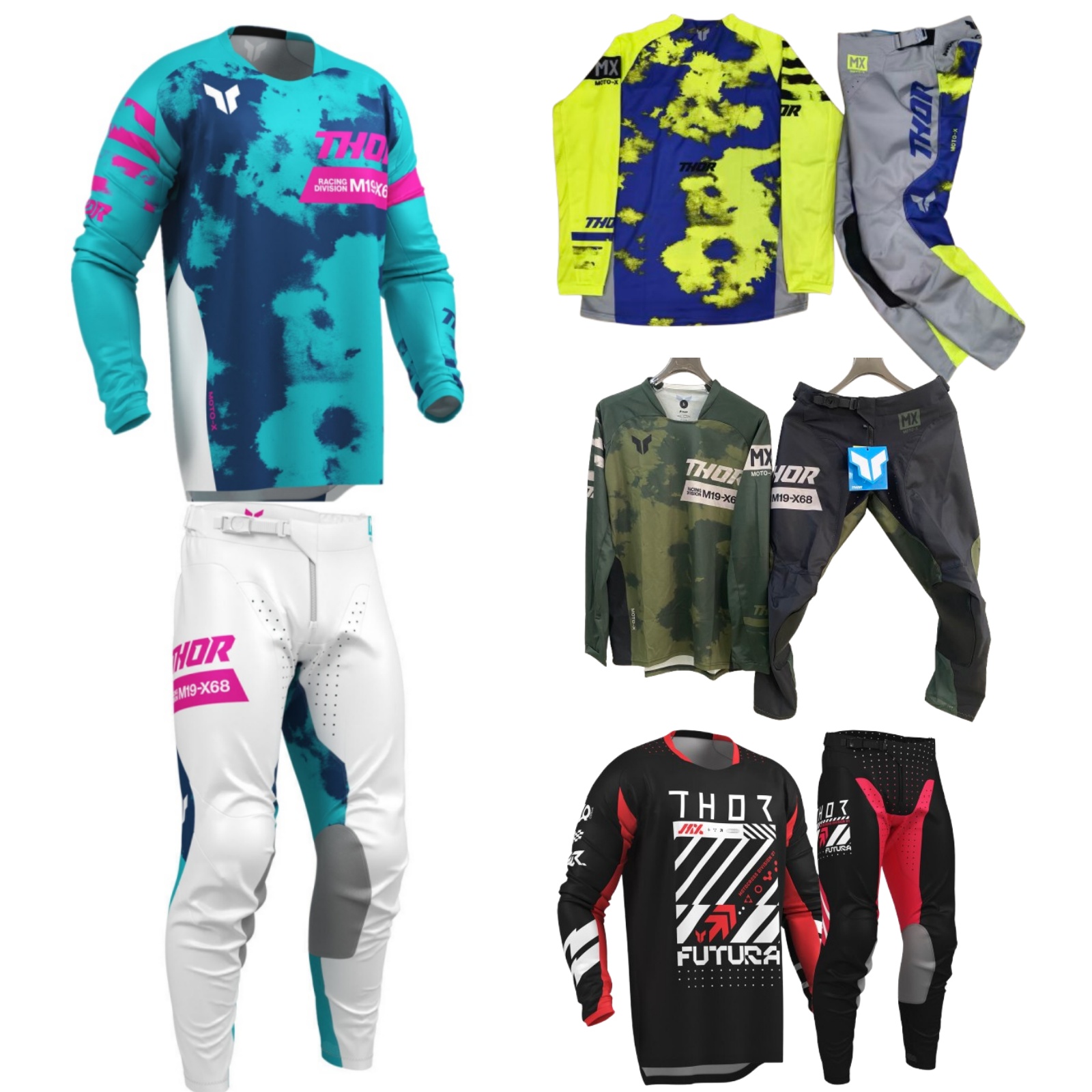 Gear Set Motorcycle - Conjunto de equipo de Motocross Top