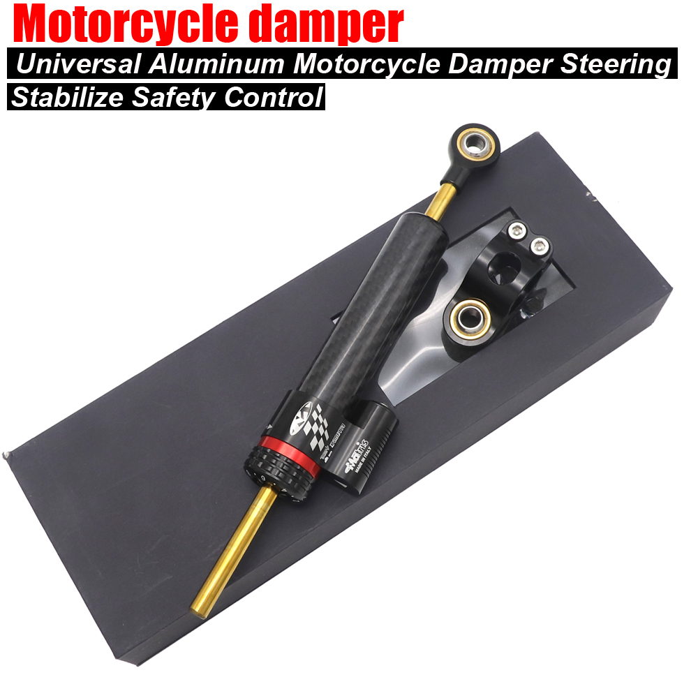 Motorcycle Gear Airbag - Amortiguador Universal de fibra de carbono