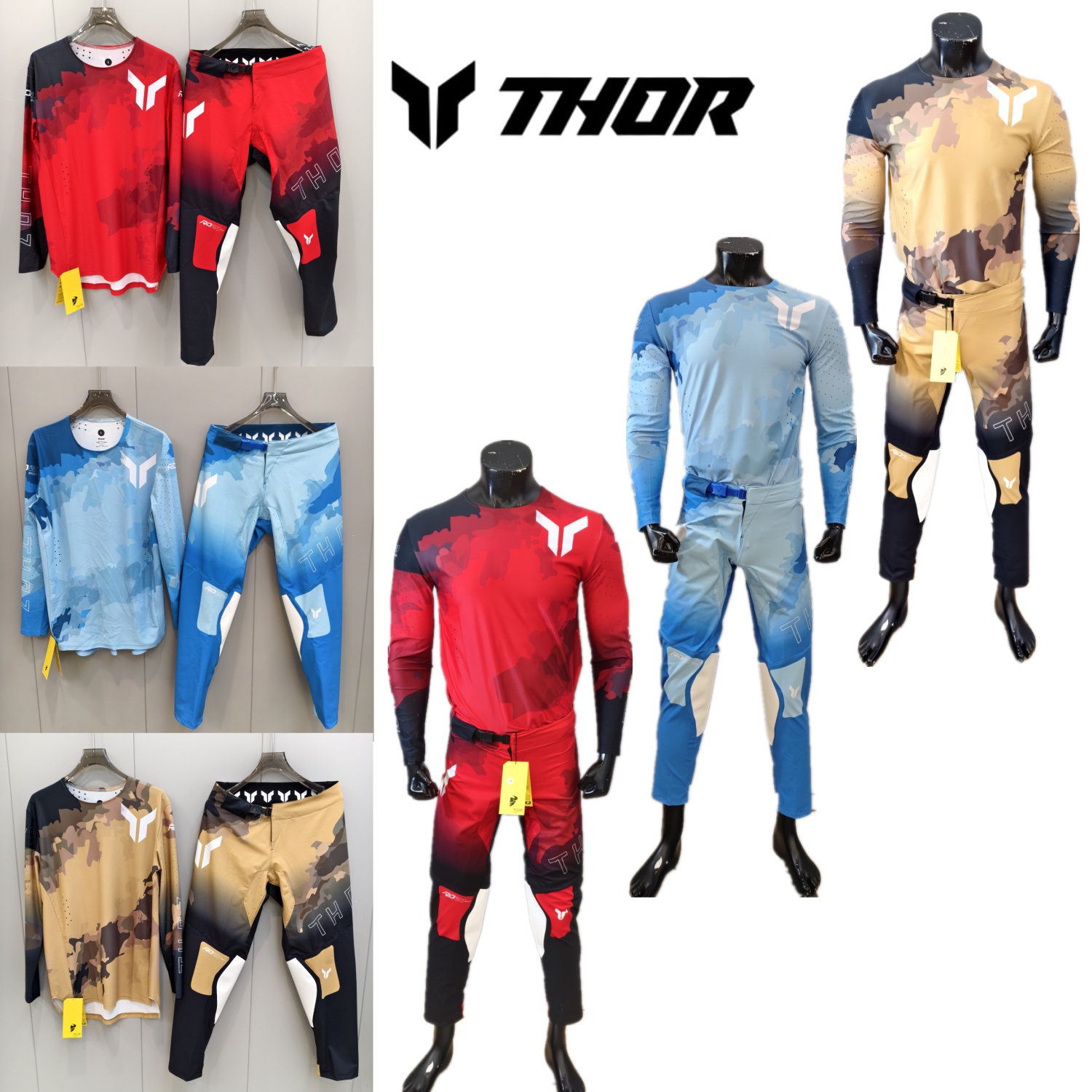 Gear Set Motorcycle - Conjunto de equipamiento de motocross THOR