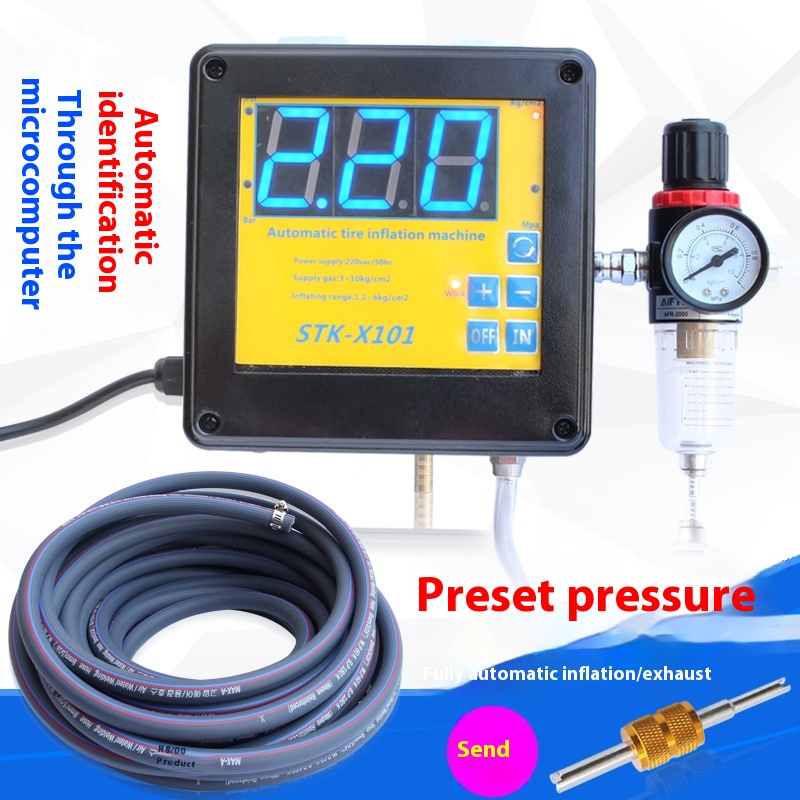 Inflador de neumáticos de coch - Tyre Pressure Gauge reseña y precio