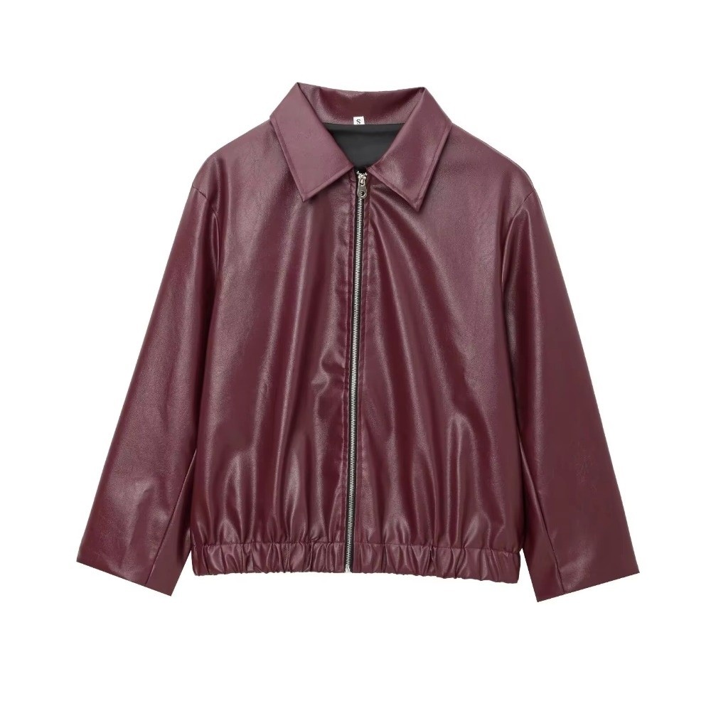 Chaqueta de cuero PU vintage,  - Motorcycle Gear Outfit reseña y precio