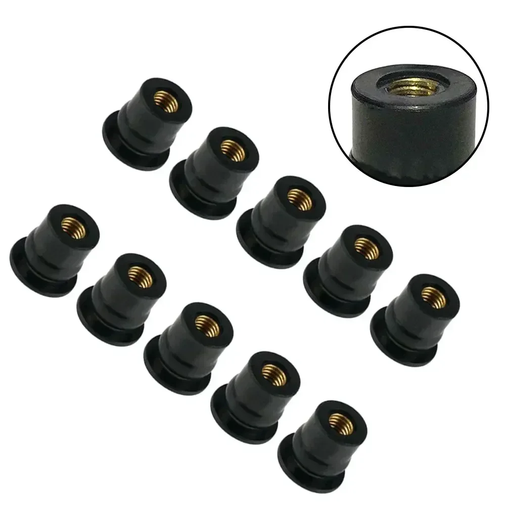 10 Uds. Tuercas de pozo de gom - Motorcycle Gear Airbag reseña y precio