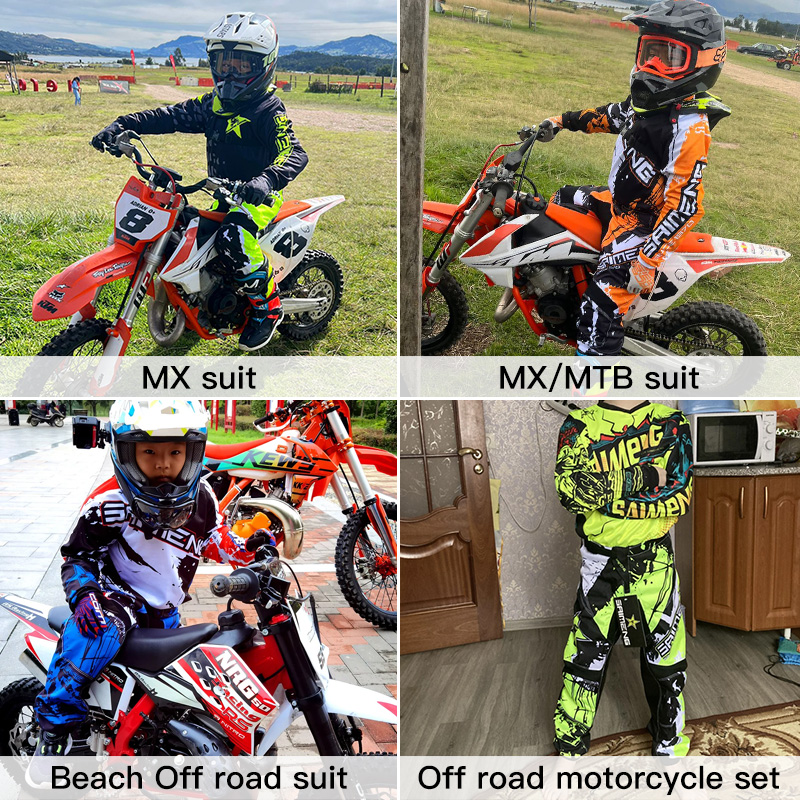 Traje de Enduro para Niños, Eq - Motorcycle Gear Outfit reseña y precio